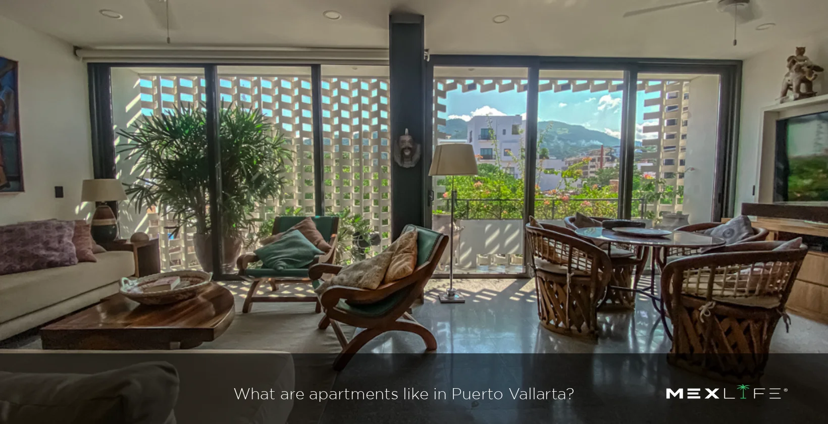 Features of apartments in Puerto Vallarta