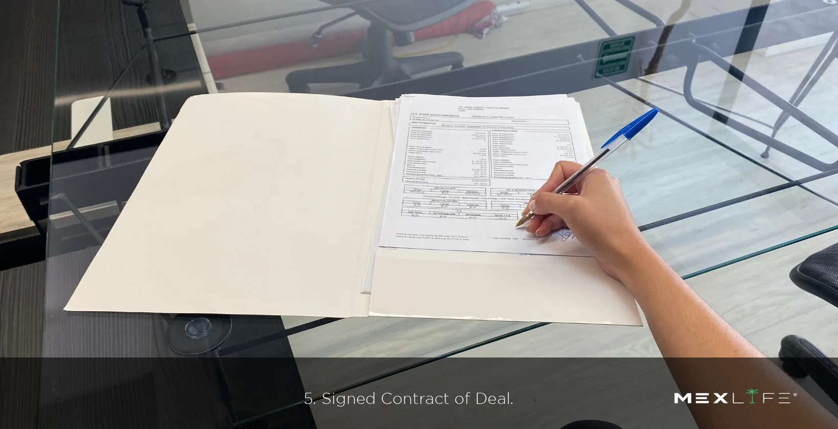 Signed Contract of Deal